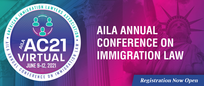 WR Immigration at AILA 2021 Virtual Conference