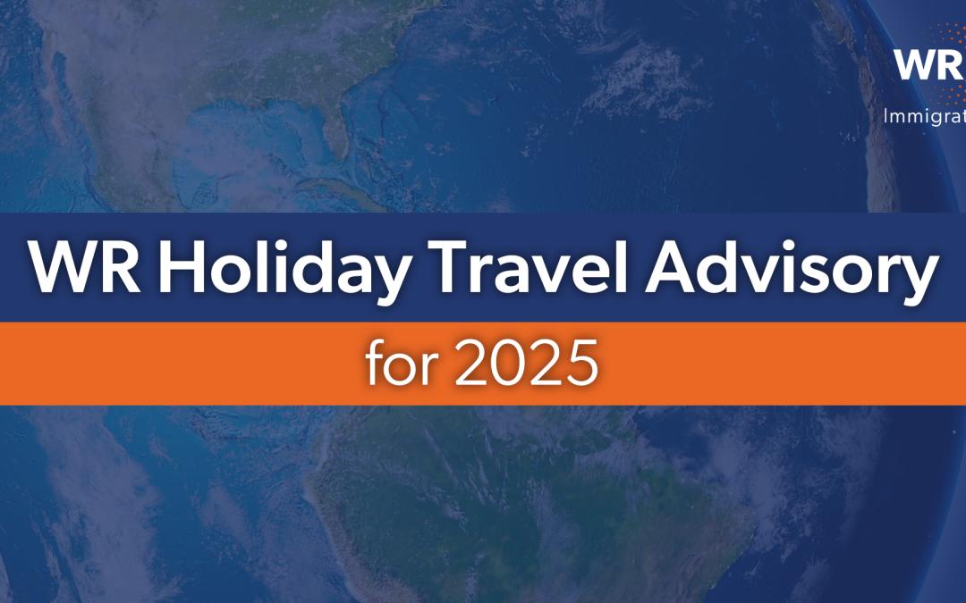 2024 Holiday Travel Advisory