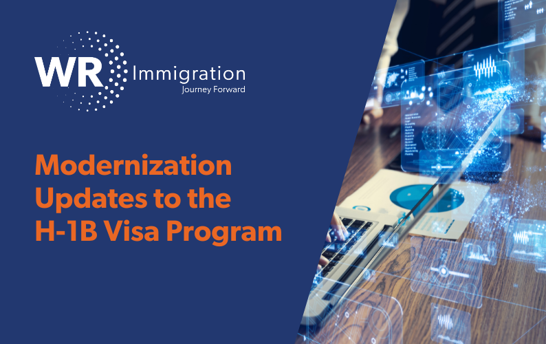 Modernization Updates to the H-1B Visa Program