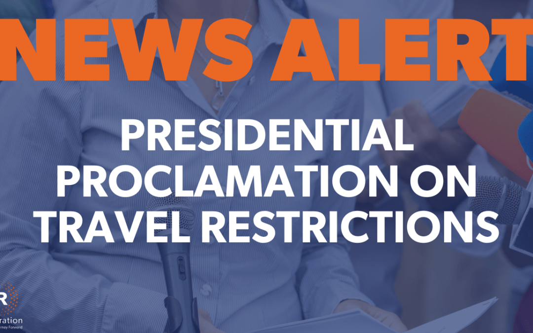 Presidential Proclamation on Travel Restrictions