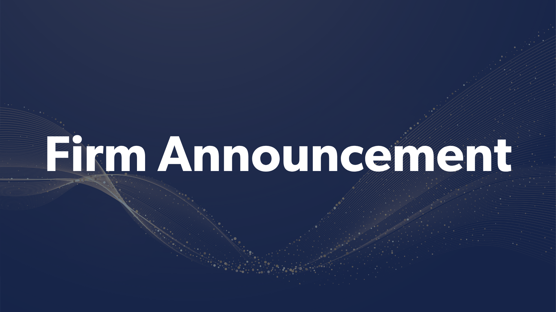 Announcement Graphic